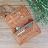 Card Purse - Rustic Darktan