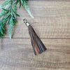 Clip on Tassels - Antique brown