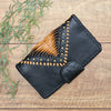 Aztec Wallets Large - Black-tan