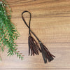 Tie on Tassel - Dark-Antiquebrown
