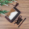Original Fur Wallet - Antiquebrown-mixedfur