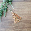 Clip on Tassels - Rustic Tan